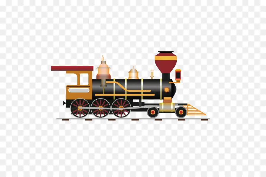 Tren De Vapor，Locomotora PNG