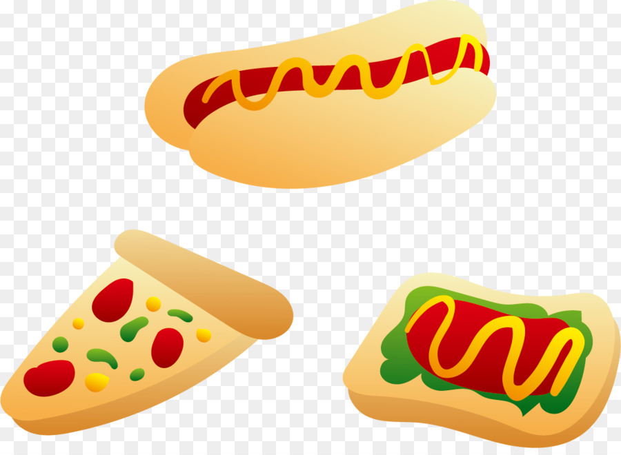 Comida Rápida，Hot Dog PNG