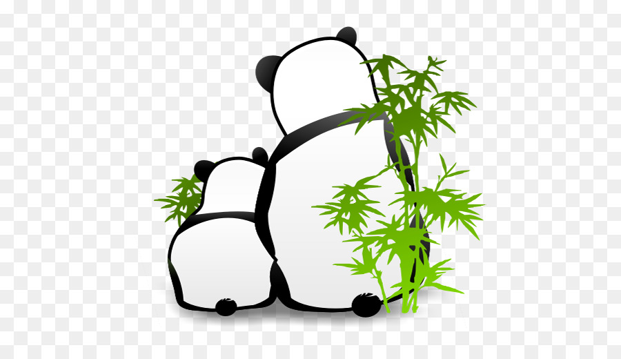 Pandas，Bambú PNG