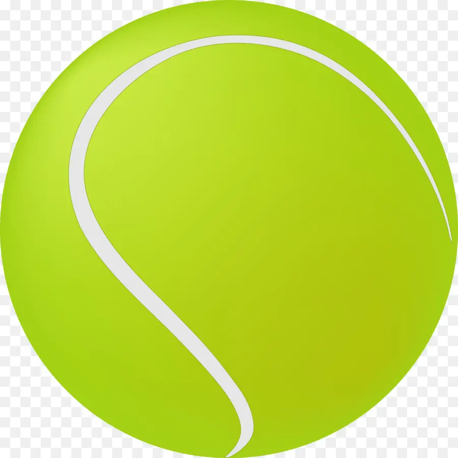 Pelota De Tenis，Verde PNG