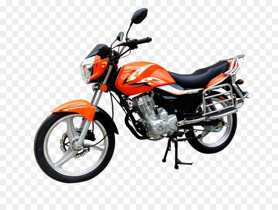 Motocicleta Naranja，Bicicleta PNG