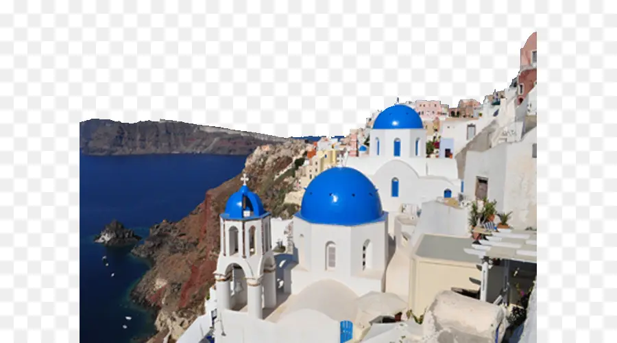 Santorini，Grecia PNG