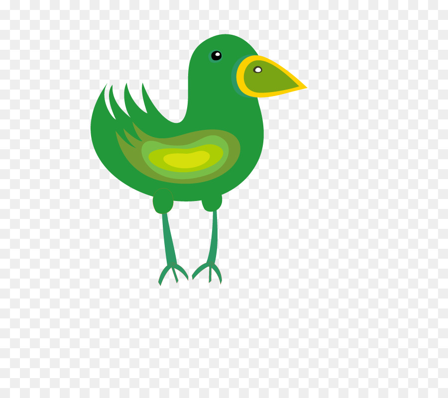 Pájaro，Verde PNG