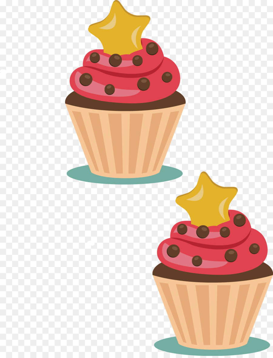 Helado，Cupcake PNG