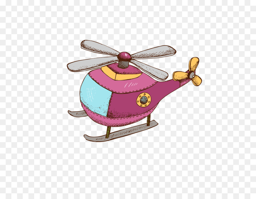 Helicóptero，Rosa PNG