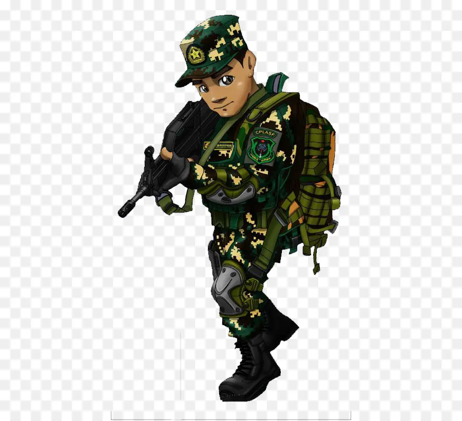 U6211u662fu7279u79cdu5175，Soldier PNG