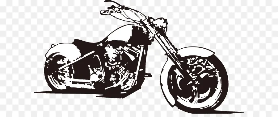 Accesorios De La Motocicleta，Chopper PNG