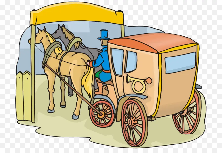 Carro De Caballos，Caballo PNG