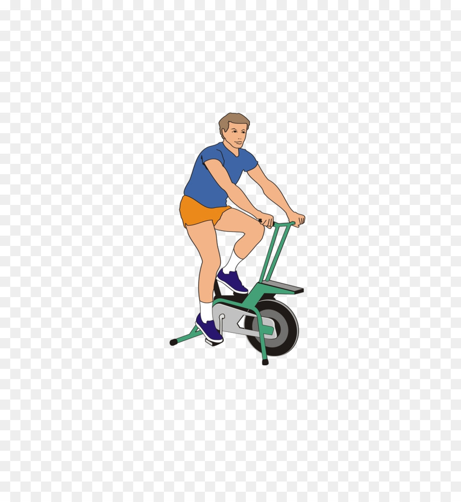 Bicicleta Estática，Hombre PNG