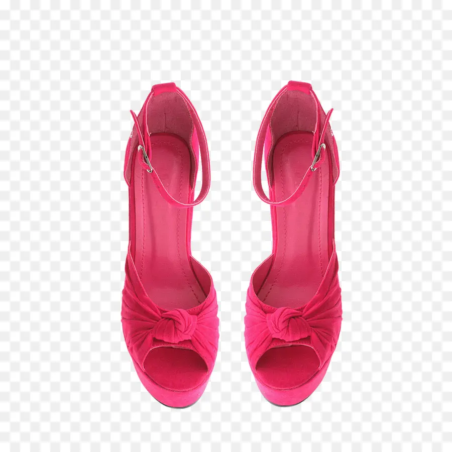 Tacones Altos Rosados，Zapatos PNG