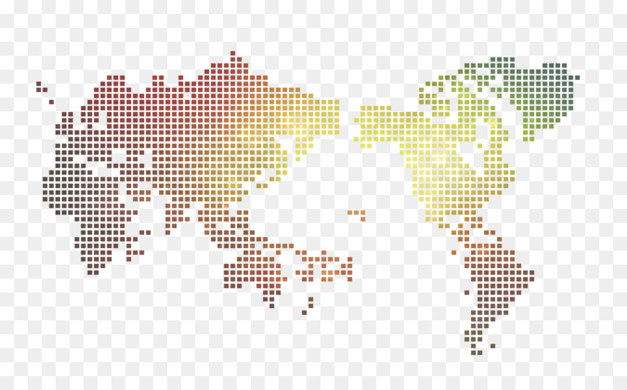 Mapa Mundial，Continentes PNG