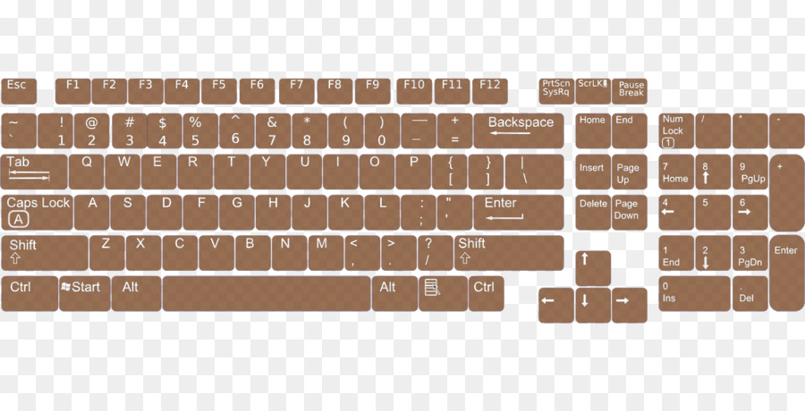 Teclado De La Computadora，Diseño De Teclado PNG