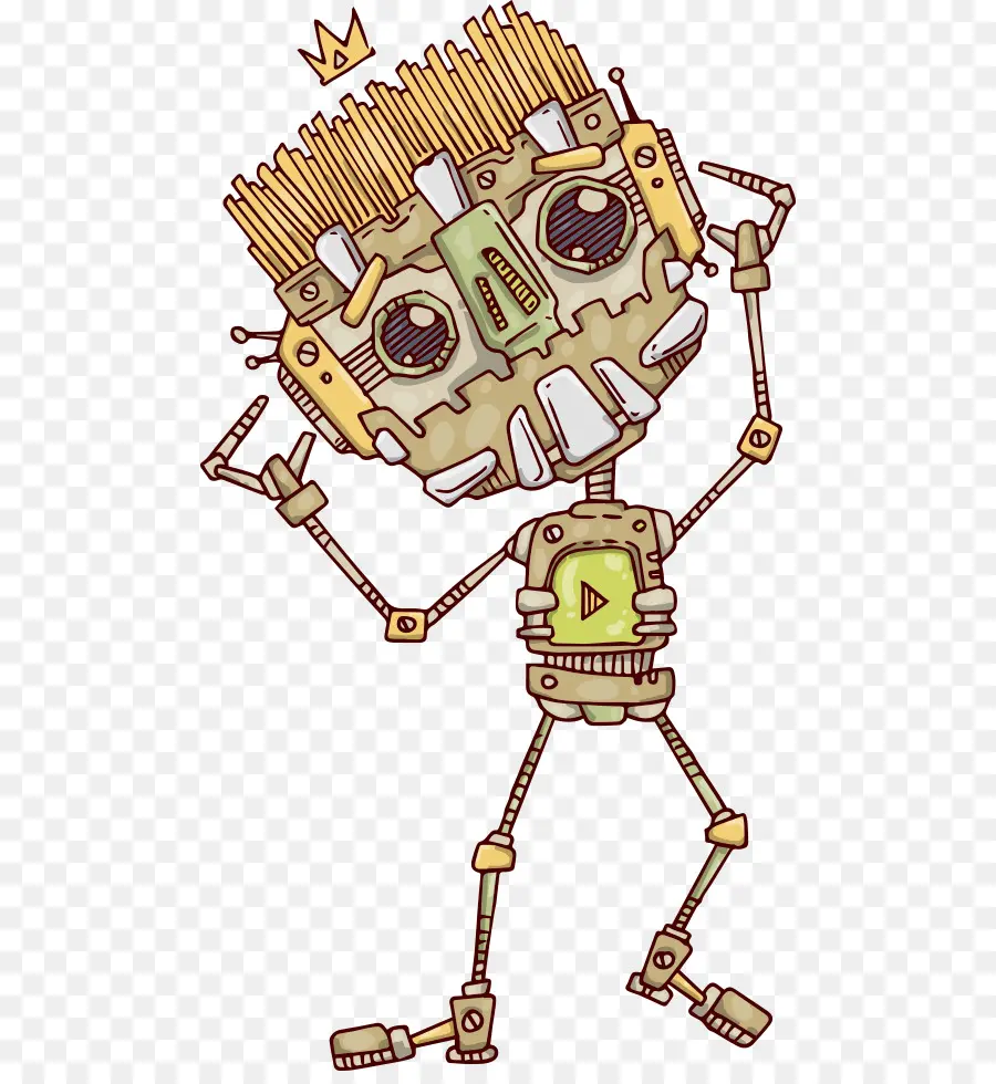 Robot，Corona PNG