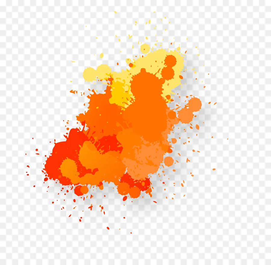 Naranja，Pintura A La Acuarela PNG