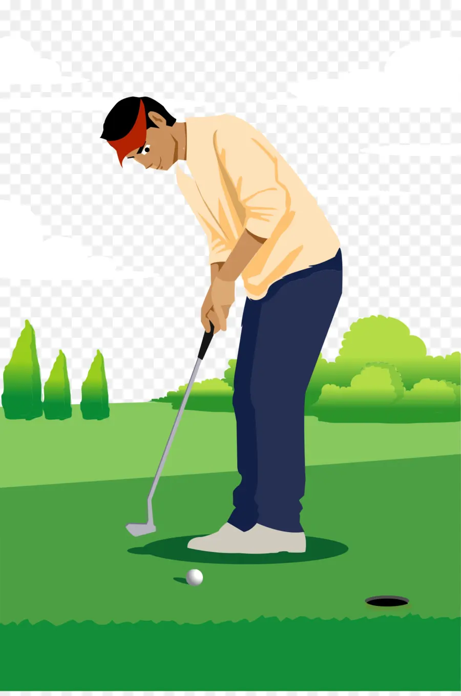 Golf，Pelota De Golf PNG