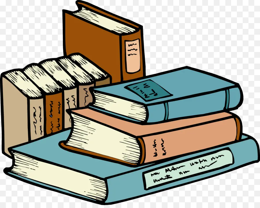 Libros，Pila PNG