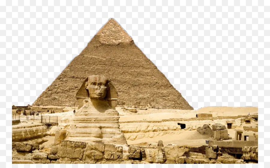 Gran Esfinge De Giza，Las Pirámides De Egipto PNG