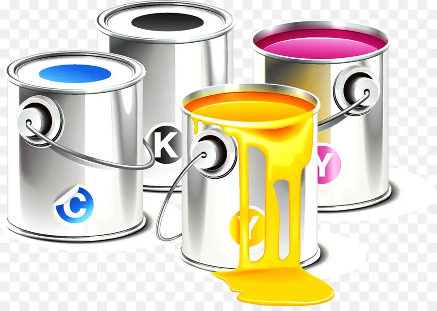 Latas De Pintura，Bandera PNG