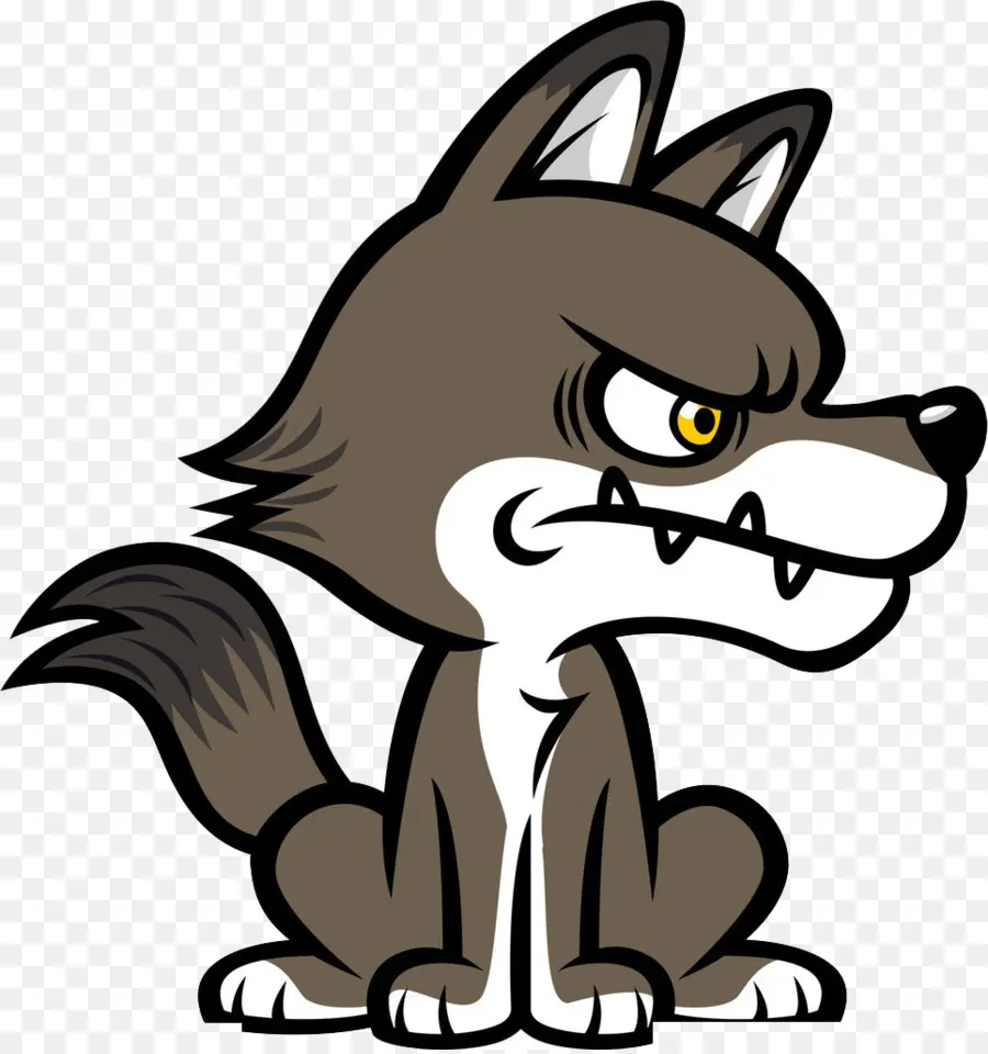 Big Bad Wolf，Perro PNG