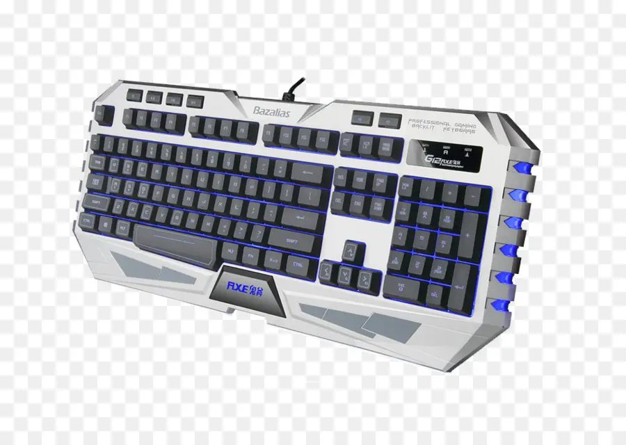 Teclado Para Juegos，Blanco PNG