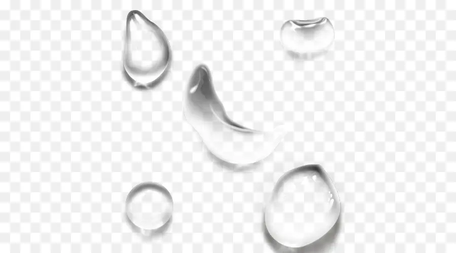 Gotas De Agua，Transparente PNG