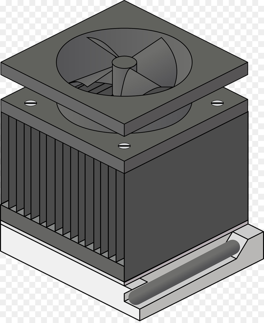 Disipador De Calor，Unidad Central De Procesamiento PNG