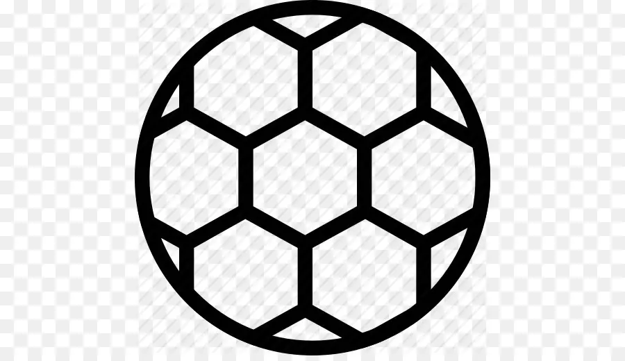 Balón De Fútbol，Patrón Hexagonal PNG