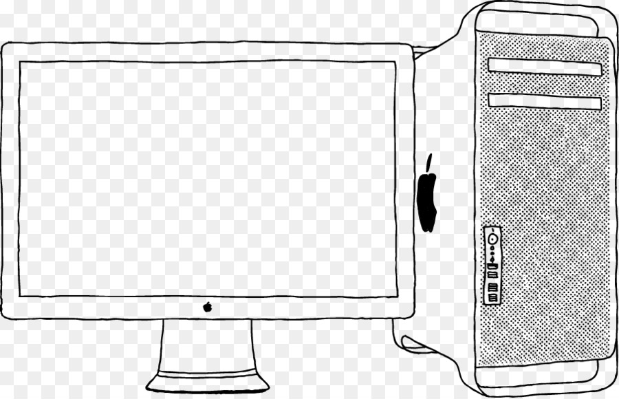 Apple，En Blanco Y Negro PNG