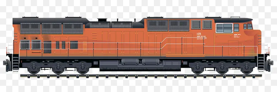 Tren Naranja，Locomotora PNG