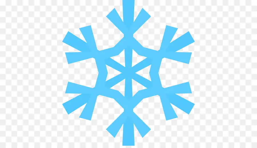 Copo De Nieve Azul，Invierno PNG