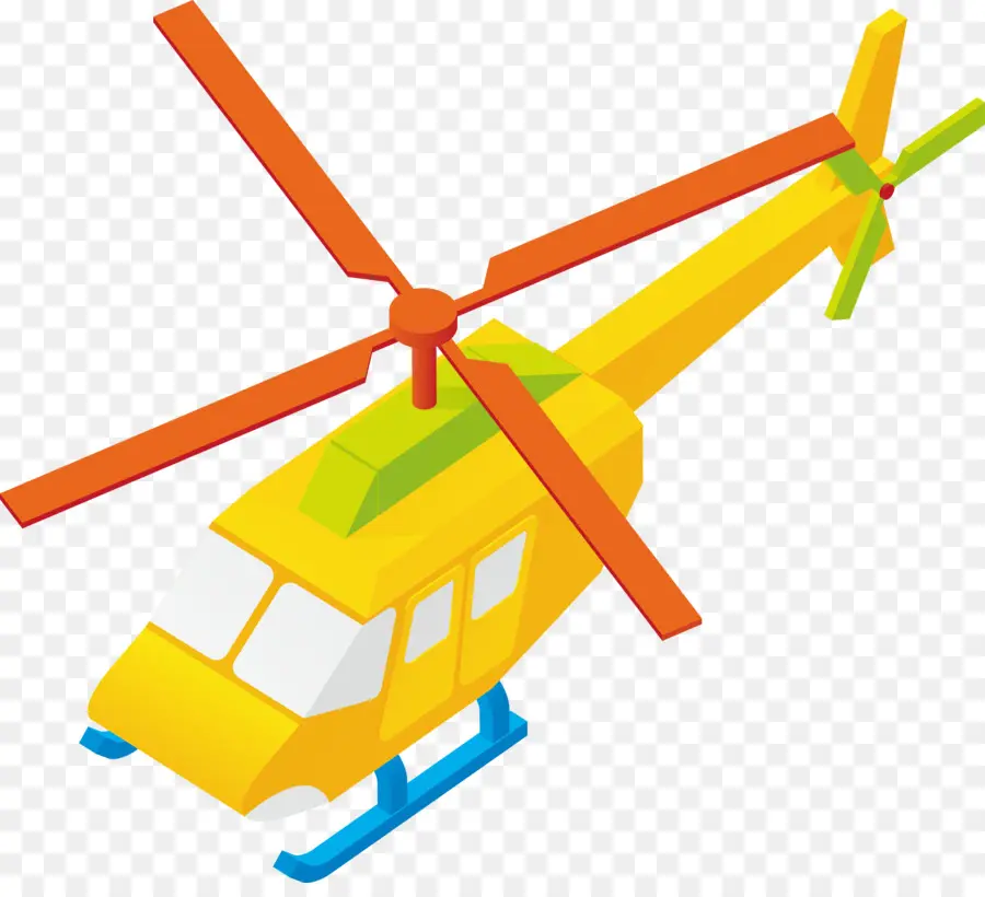 Helicóptero，De Dibujos Animados PNG