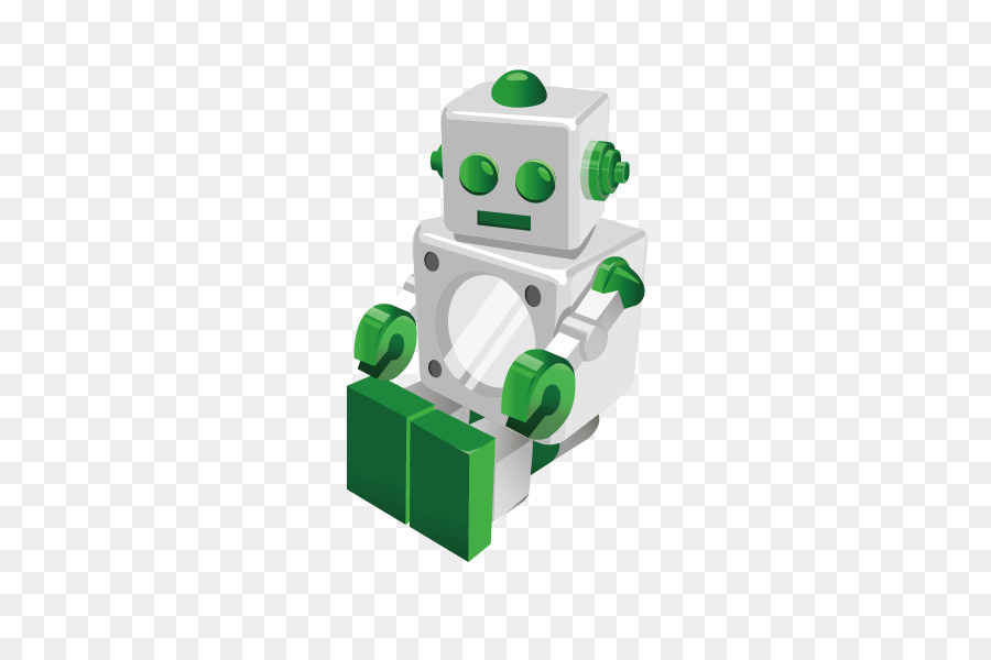 Robot，Verde PNG