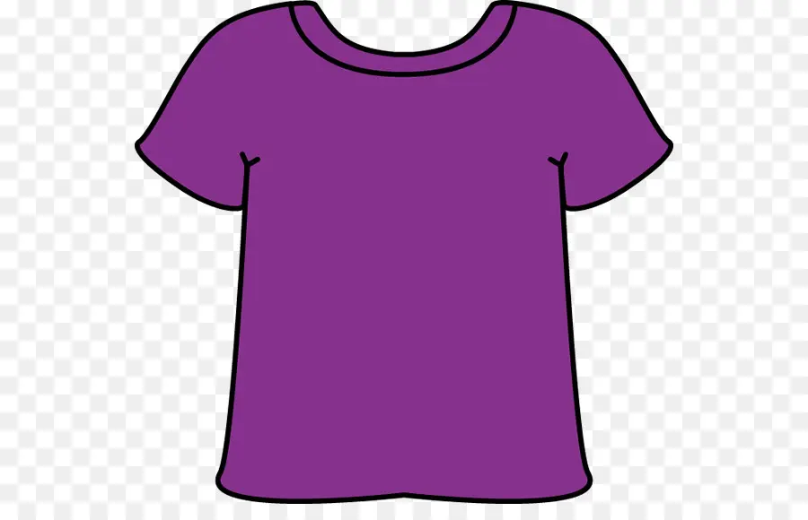 Camiseta，Púrpura PNG