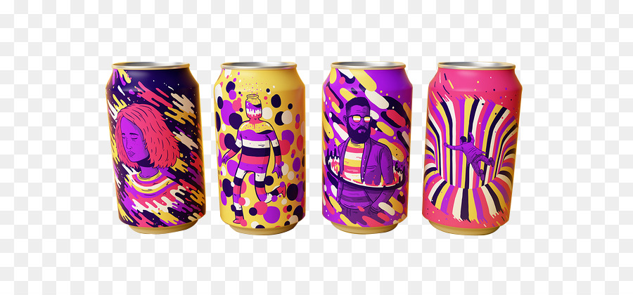 Latas De Refresco De Colores，Soda PNG