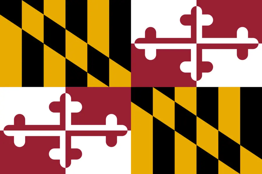 Bandera De Maryland，Estado PNG