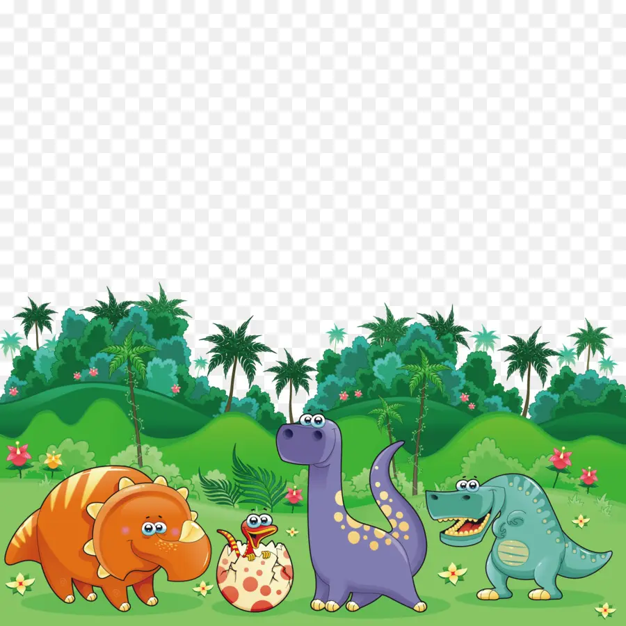 Triceratops，Dinosaurio PNG