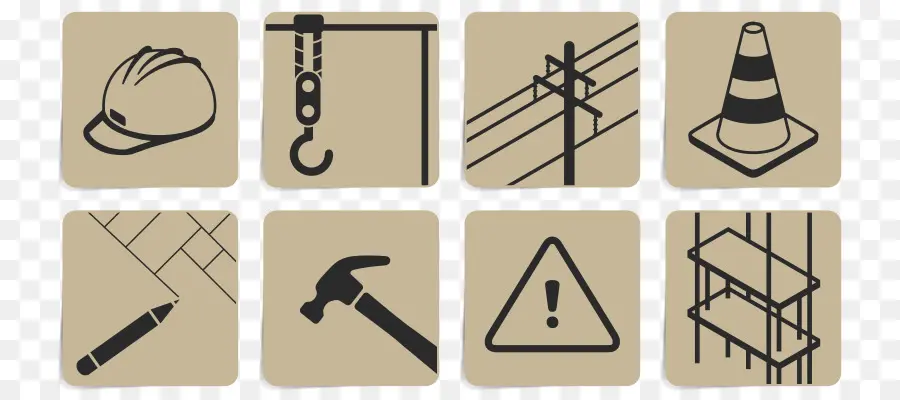 Iconos De Construcción，Seguridad PNG