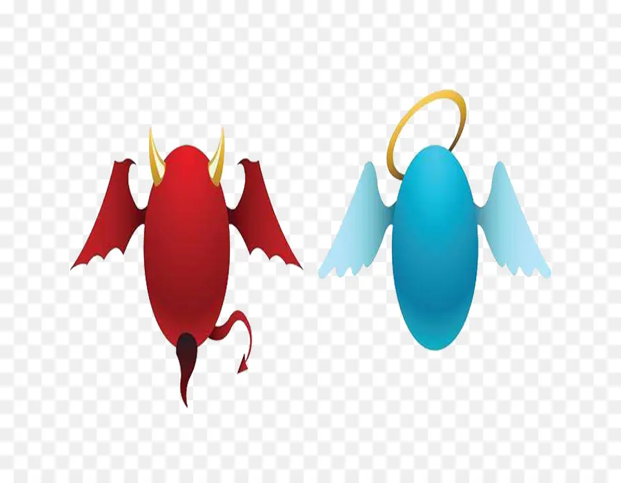 Diablo Y ángel，Alas PNG