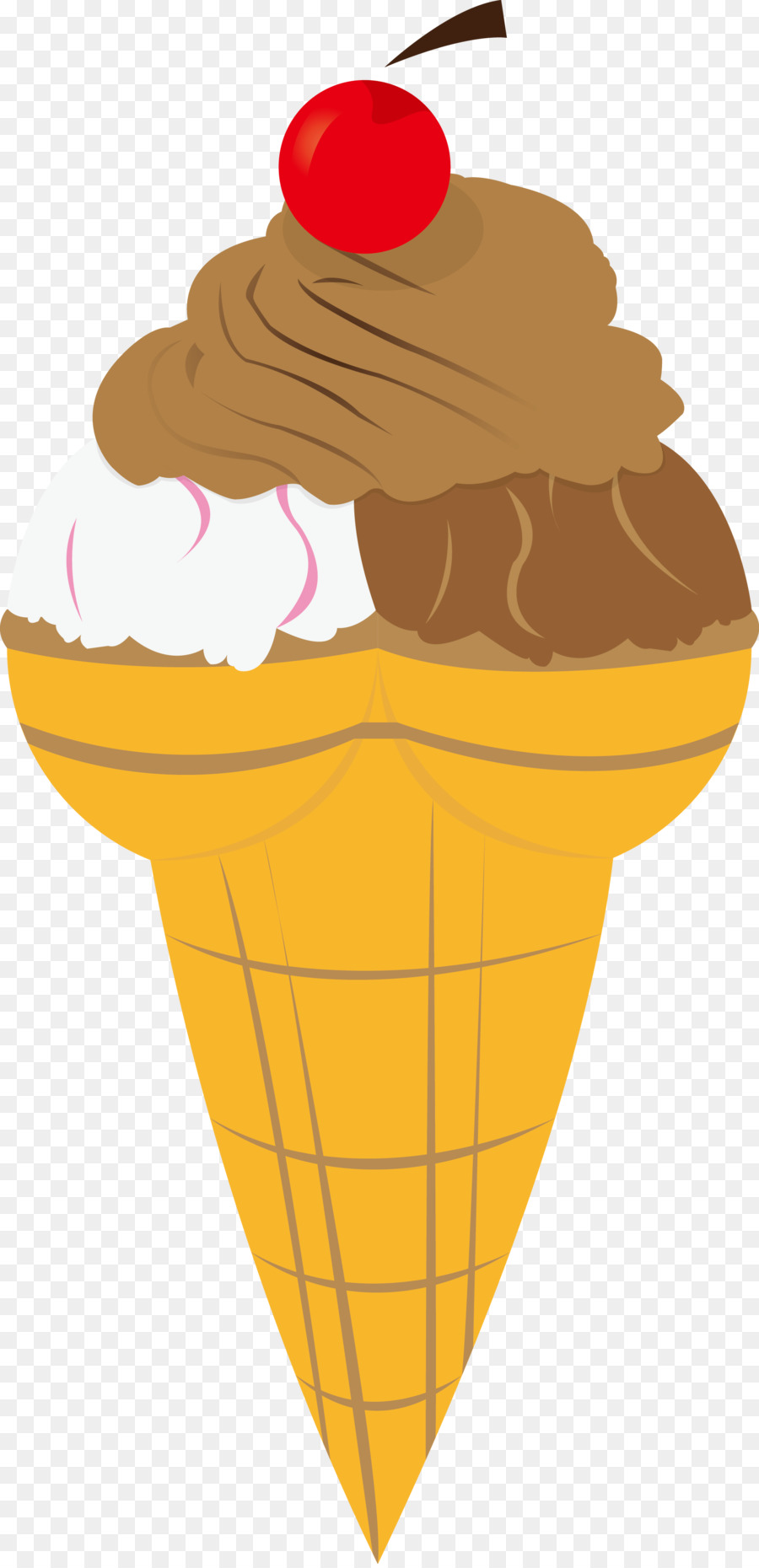 Helado，Sundae PNG