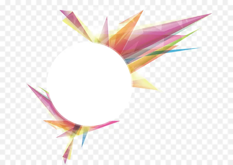 Sol Abstracto，Geométrico PNG