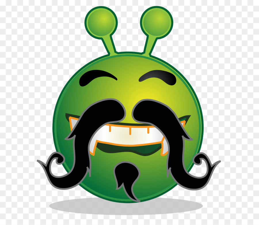 Emoji Alienígena Verde，Extranjero PNG