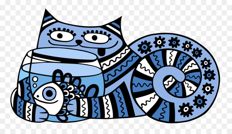 Gato Azul，Pez PNG