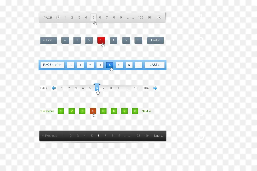 Controles De Paginación，Paginación PNG