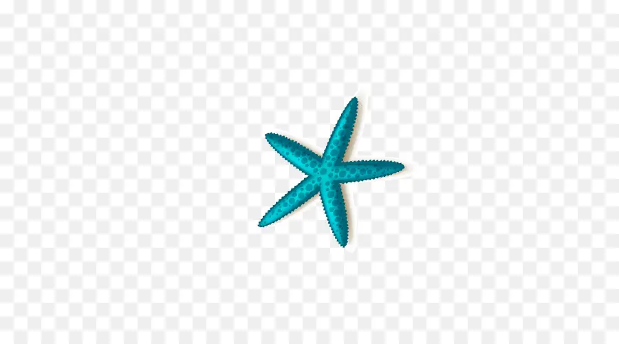 Estrella De Mar，Azul PNG