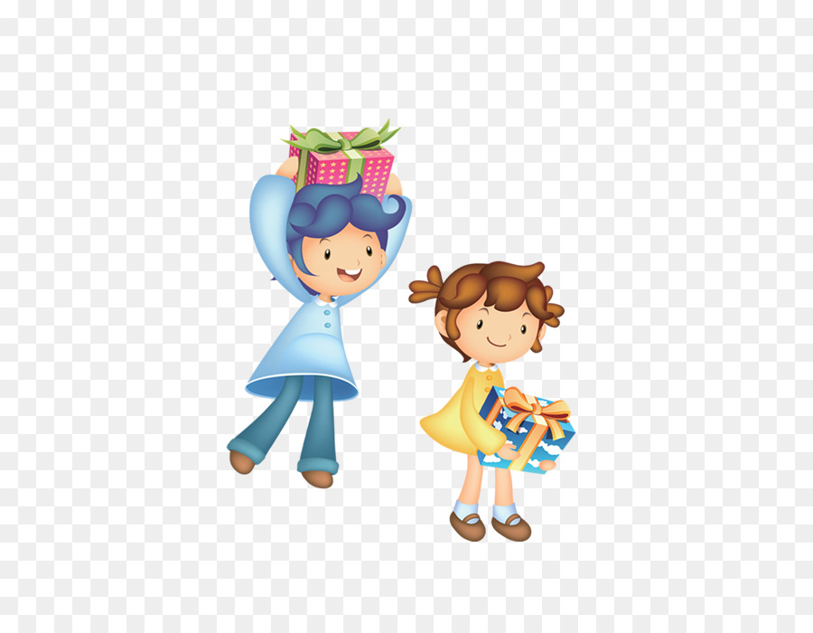 Niños，Regalos PNG