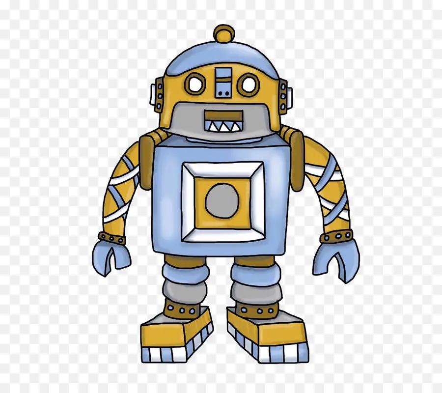 Lindo Robot，Dibujos Animados PNG