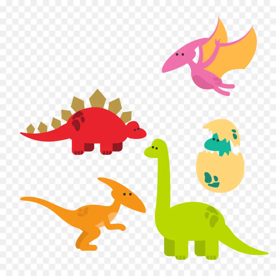 Reptiles，Los Dinosaurios Pack PNG