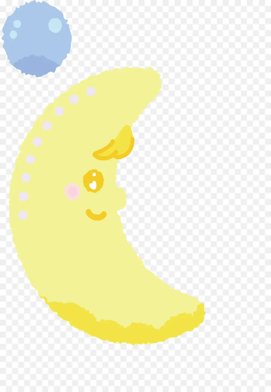 Luna Creciente，Dibujos Animados PNG