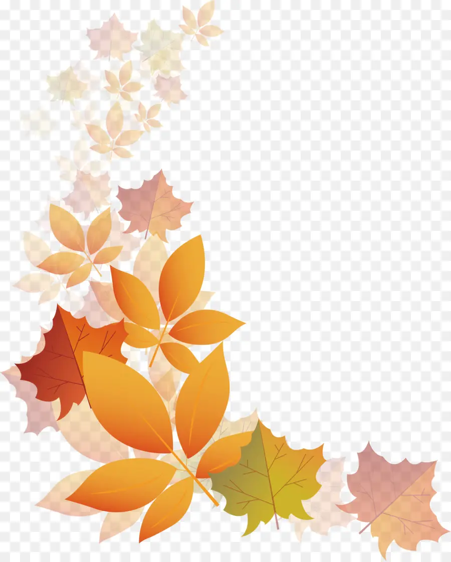 Otoño，La Transparencia Y Translucidez PNG