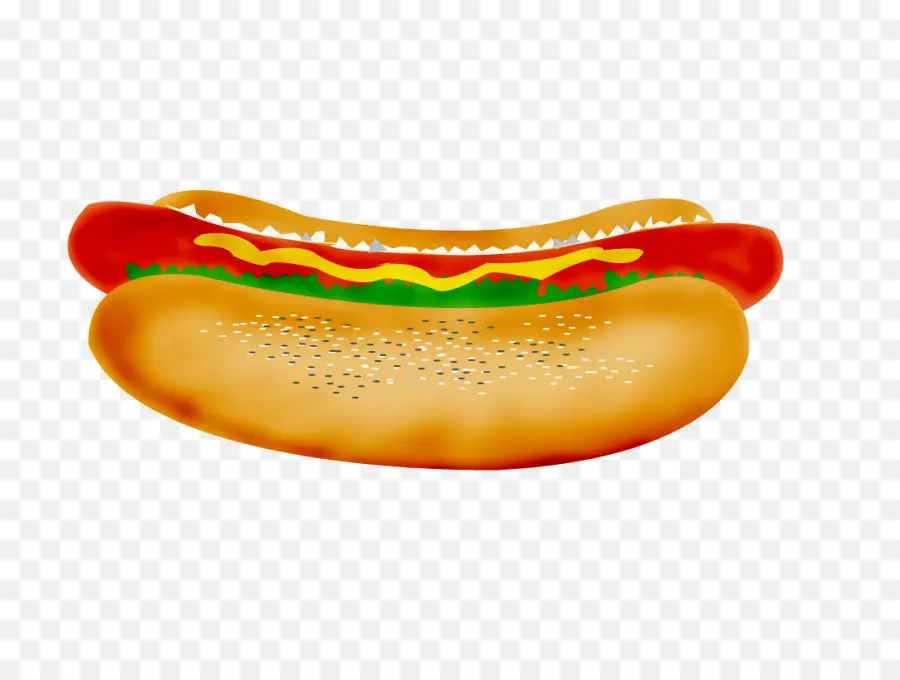 Hot Dog，Bollo PNG